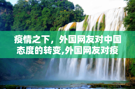 疫情之下，外国网友对中国态度的转变,外国网友对疫情下的中国态度大转变
